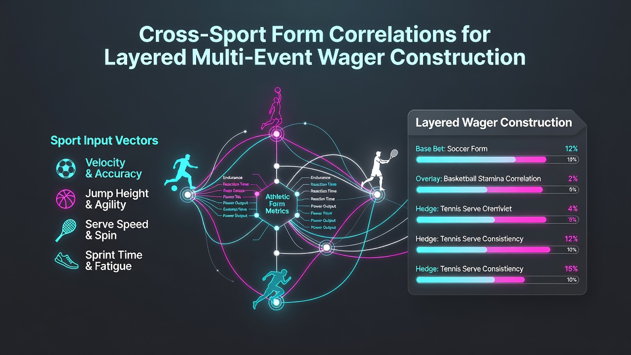 Chart displaying statistical overlaps between golf scoring averages and horse racing speed ratings across multiple events
