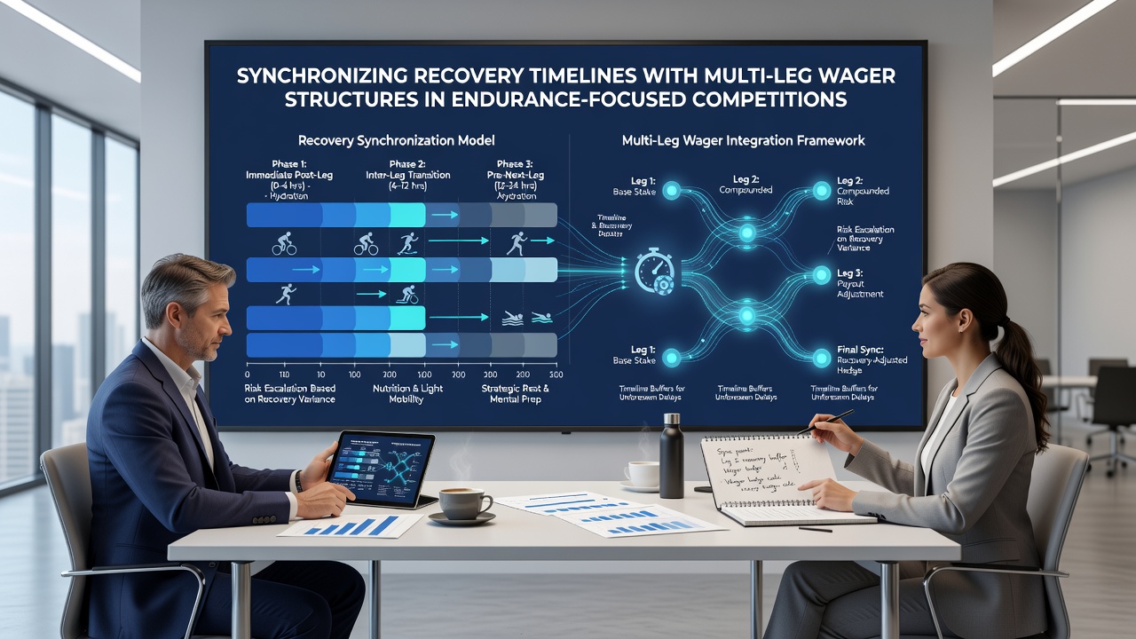 Detailed chart showing recovery timelines aligned with multi-stage endurance betting accumulators
